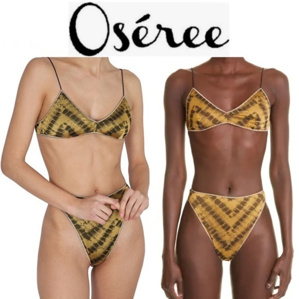 OSÉREE Safari Two-Piece Swimsuit M=6 NWT 283$